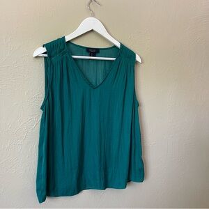 Rachel Roy Green Sleeveless Relaxed Blouse